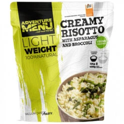 Creamy Risotto With Asparagus And Broccoli