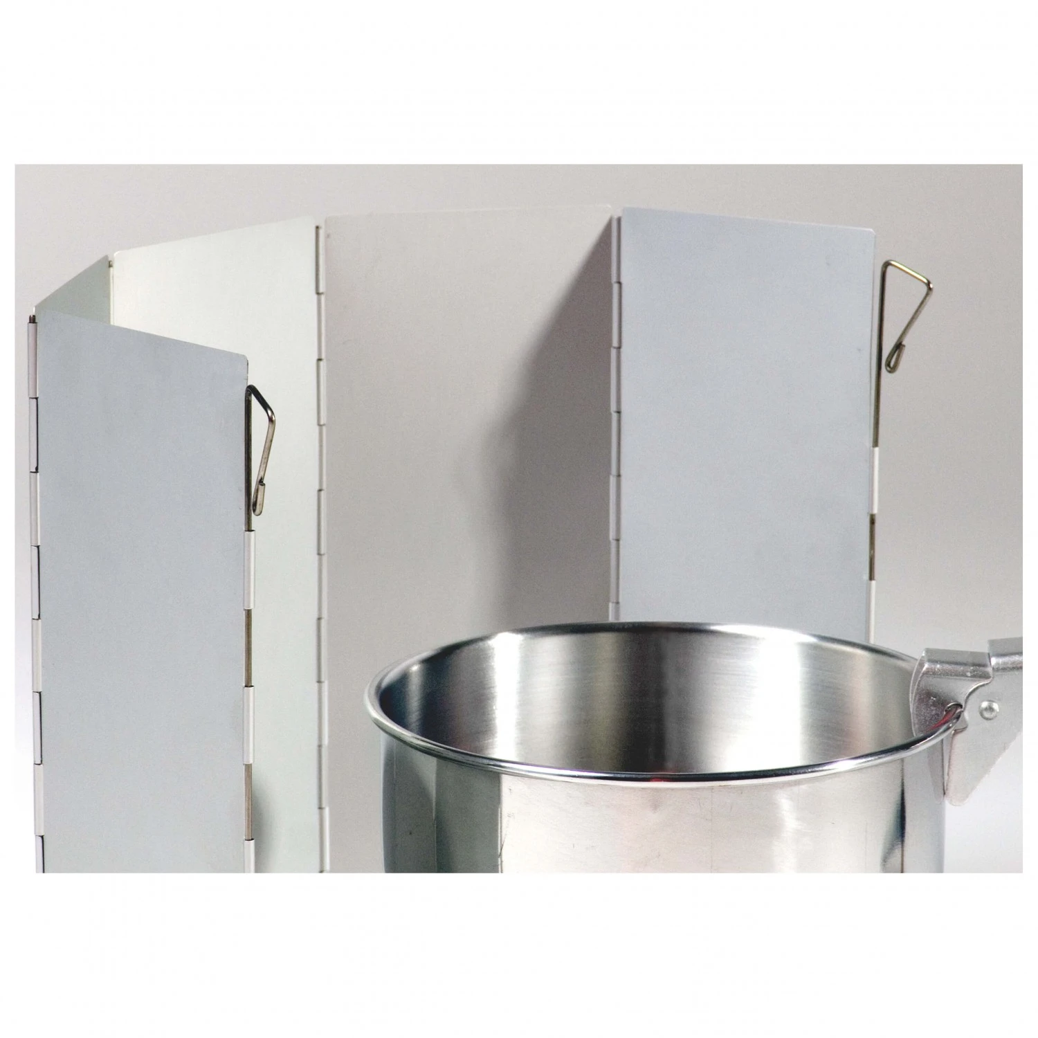 Basic Nature Alu Windschutz Faltbar 4 Basic Nature Alu Windschutz Faltbar – Bild 2