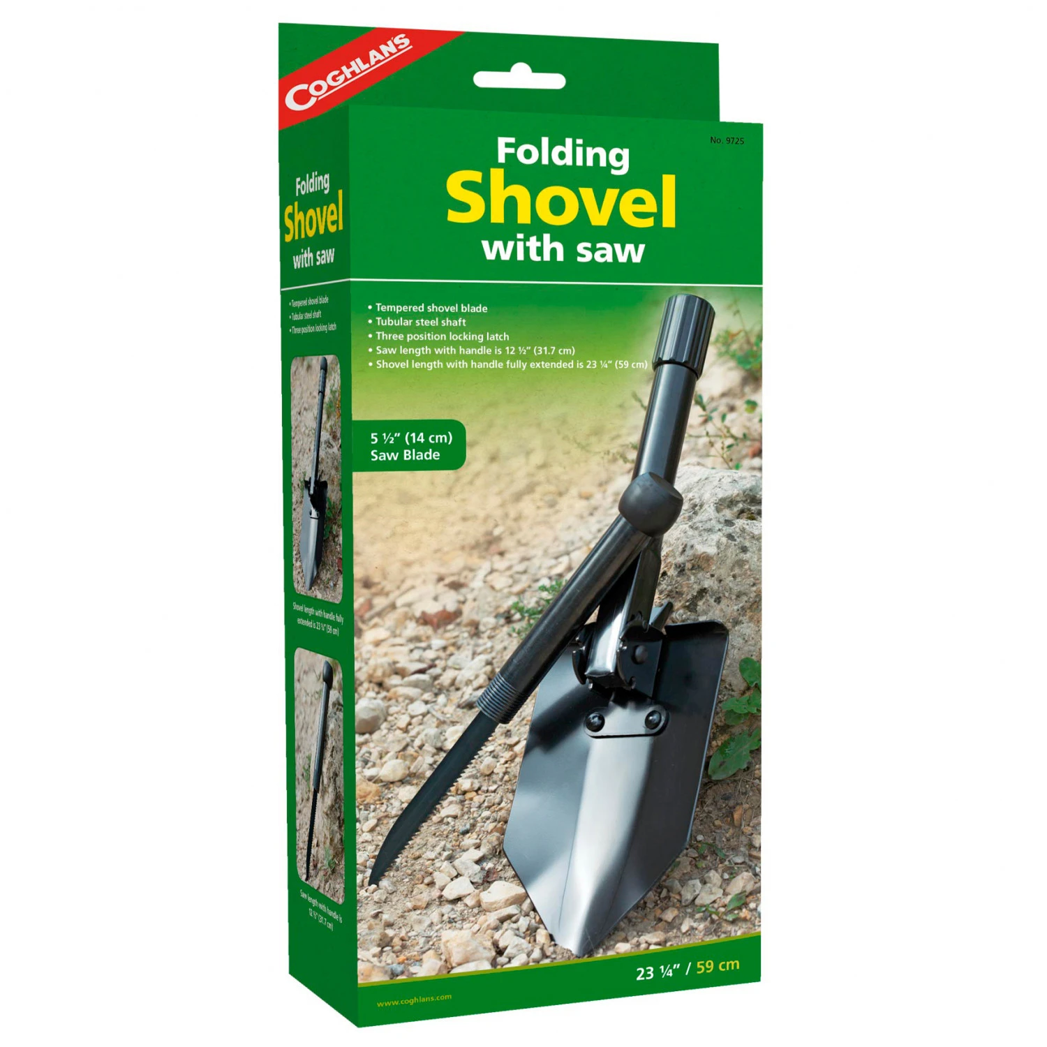 Coghlans Klappspaten Mit Säge - Klappspaten 3 Coghlans Klappspaten Mit Säge - Klappspaten