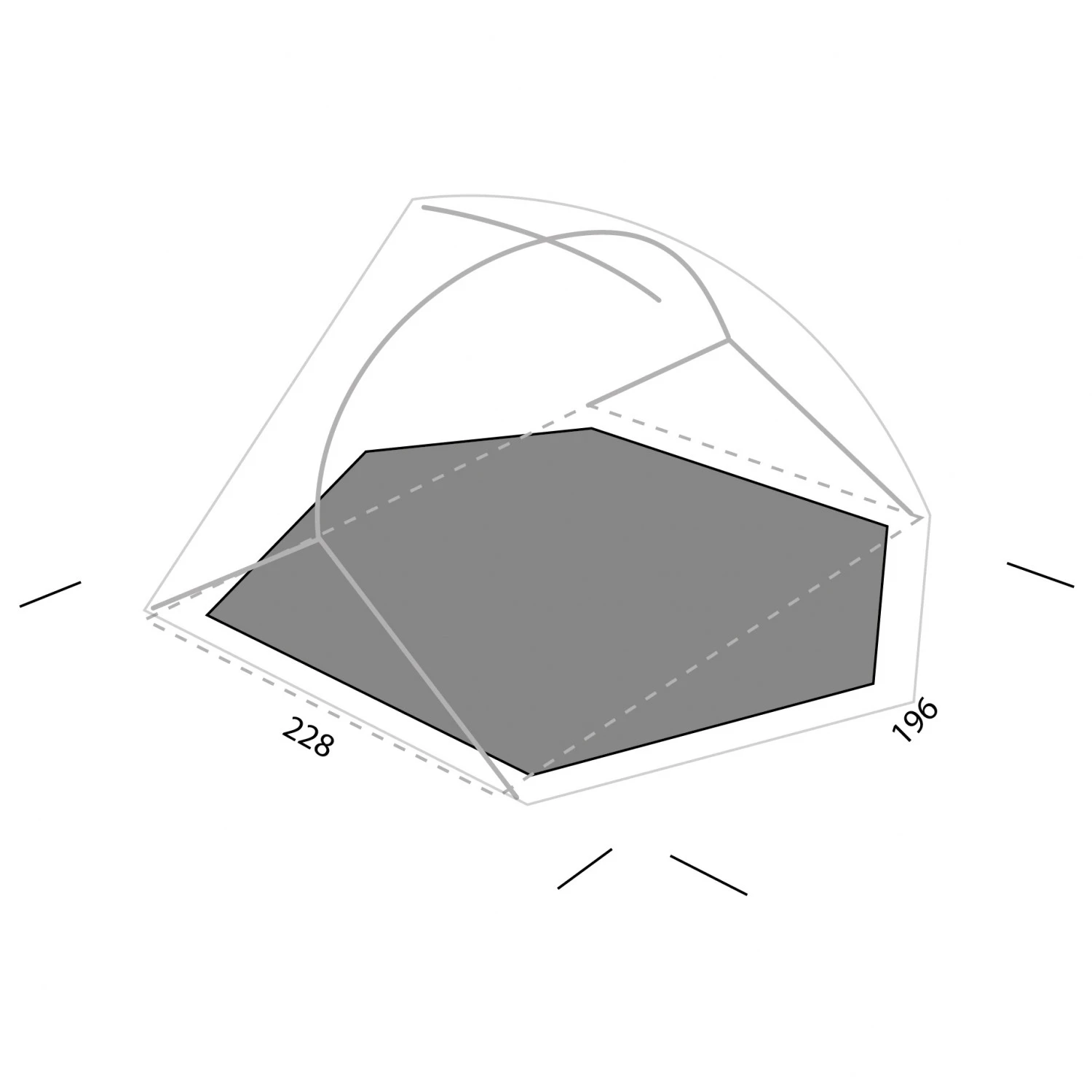 Exped Lyra II - 2-Personen Zelt 7 Exped Lyra II - 2-Personen Zelt – Bild 5