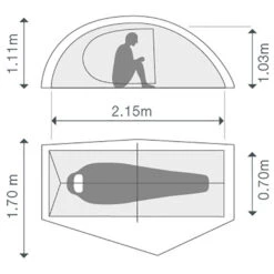 Exped Mira I HL - 1-Personen Zelt 10 Exped Mira I HL - 1-Personen Zelt -Zelte Verkäufe exped mira i hl 1 personen zelt detail 4