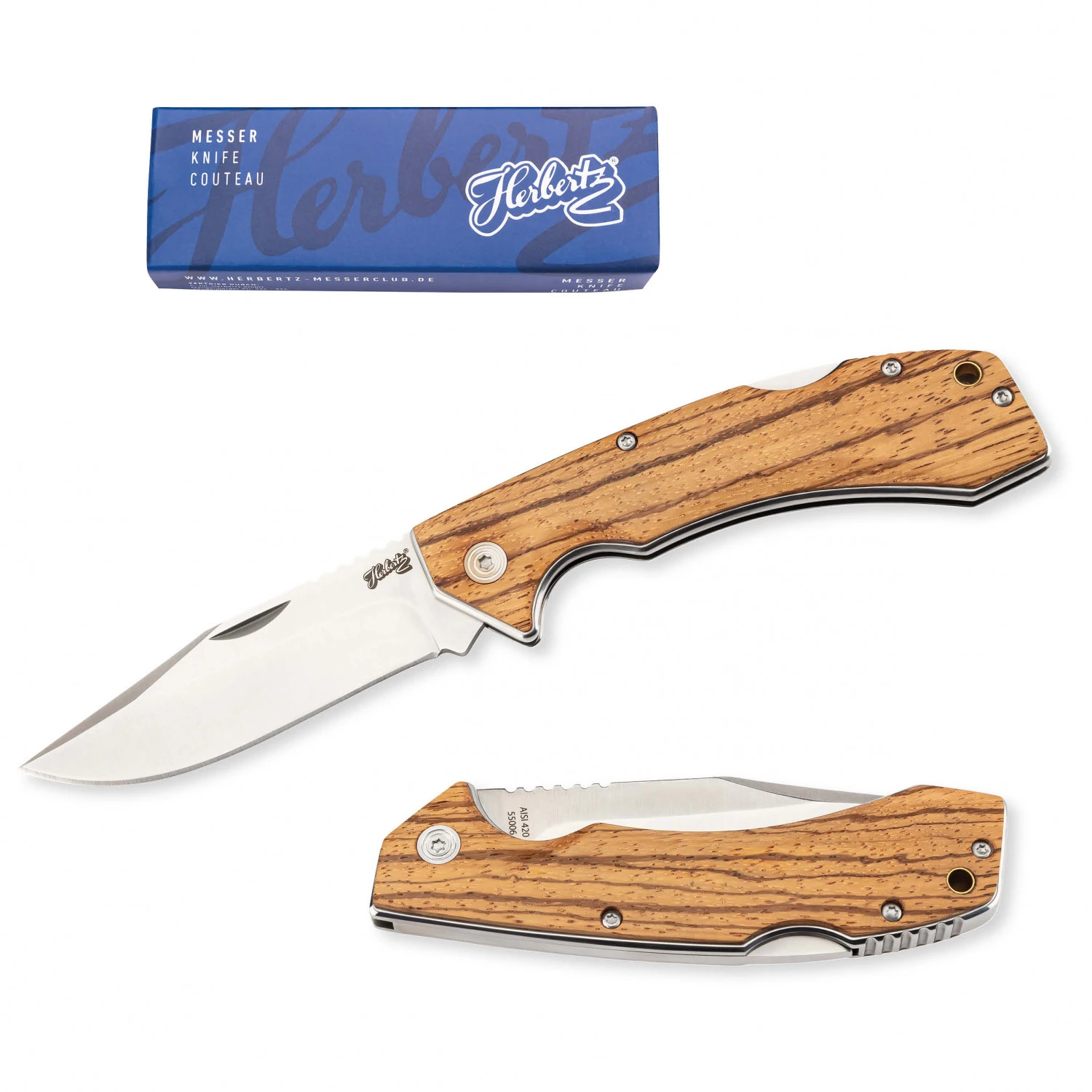 Herbertz Taschenmesser Droppoint - Messer 3 Herbertz Taschenmesser Droppoint - Messer