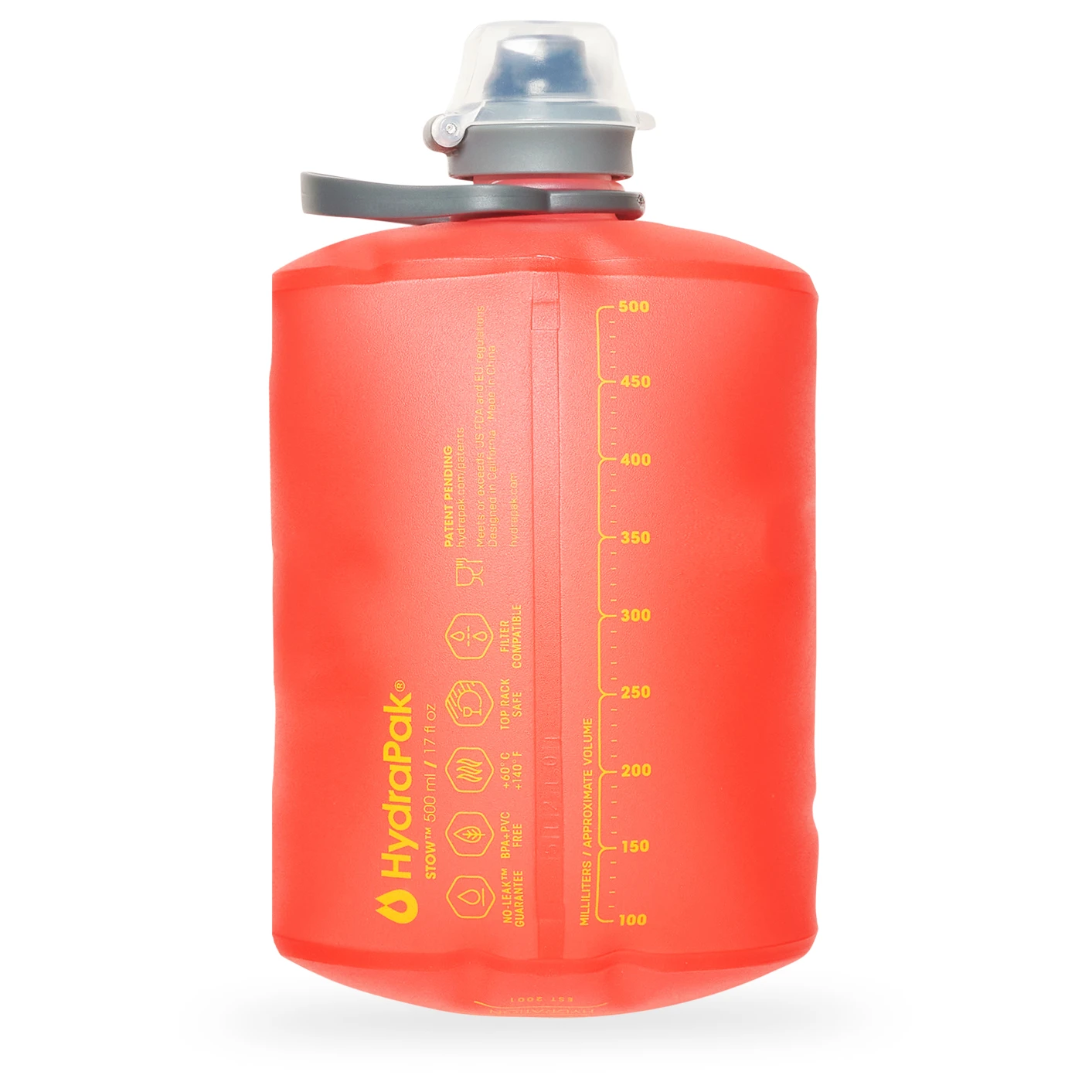 Hydrapak Stow Bottle 500 Ml - Trinkflasche 6 Hydrapak Stow Bottle 500 Ml - Trinkflasche – Bild 4
