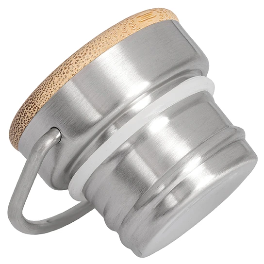 LACD Steel Bottle Wood Closure - Trinkflasche 4 LACD Steel Bottle Wood Closure - Trinkflasche – Bild 2